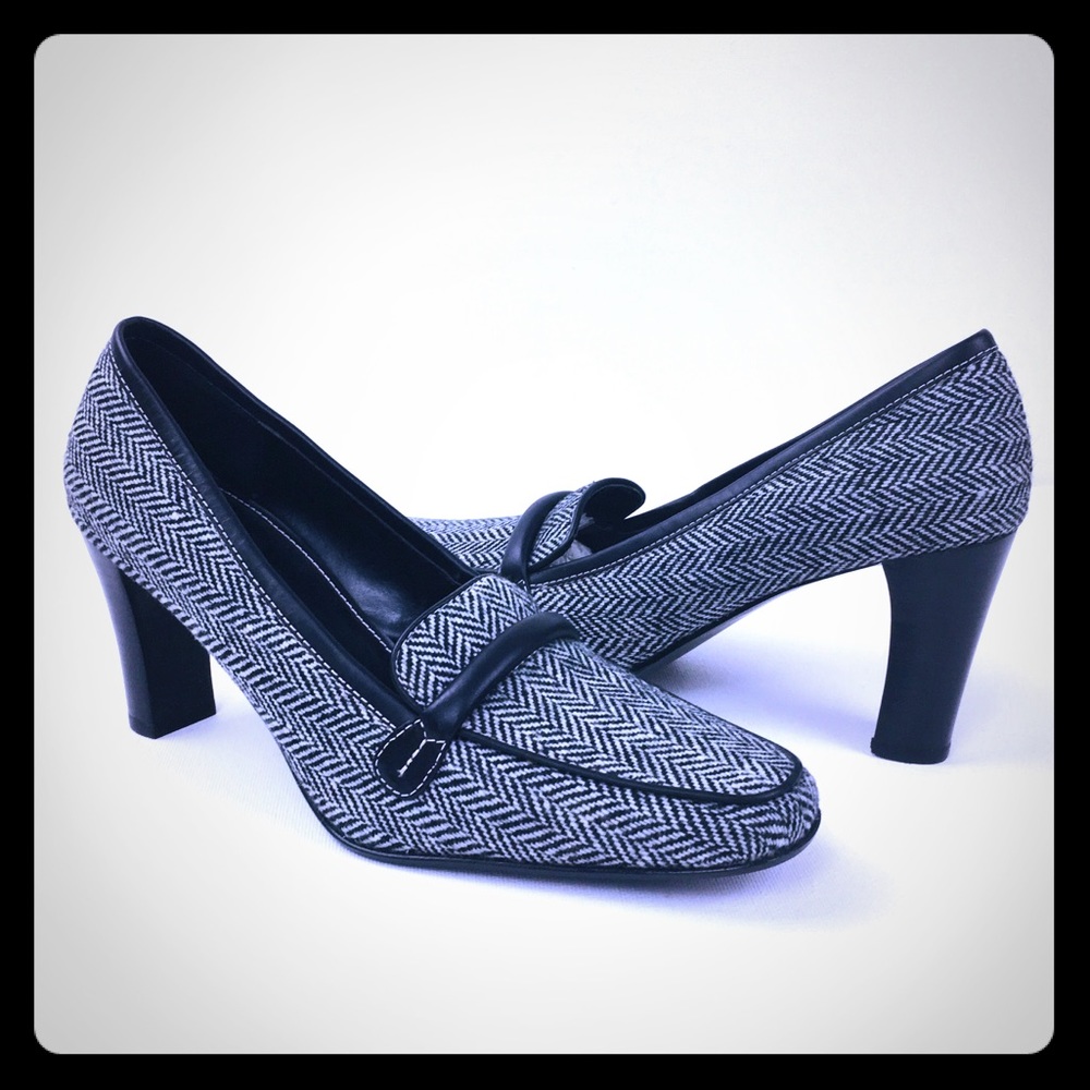 Karen Scott Womens Slip-On Heeled Loafers 7 m